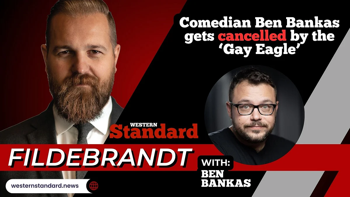 WATCH: Comedian Ben Bankas gets cancelled by the ‘Gay Eagle’