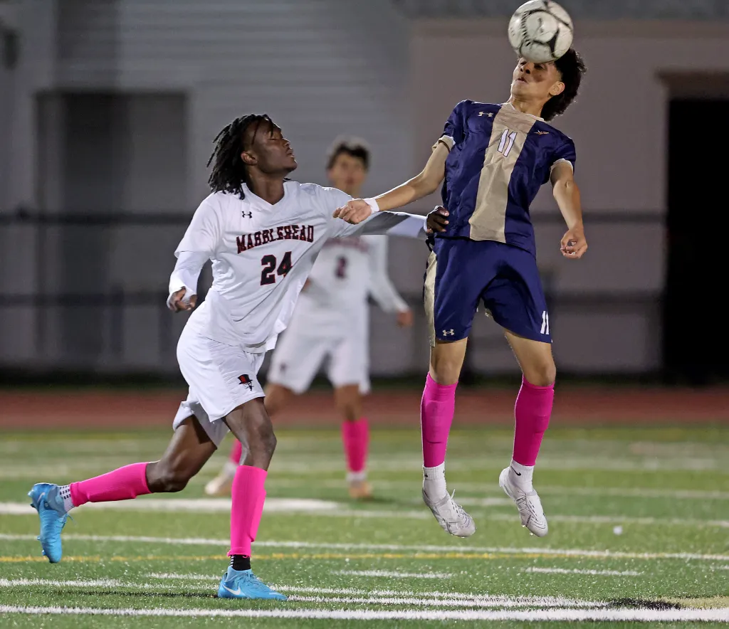 Marblehead's Bubbacar Jallow thriving on pitch