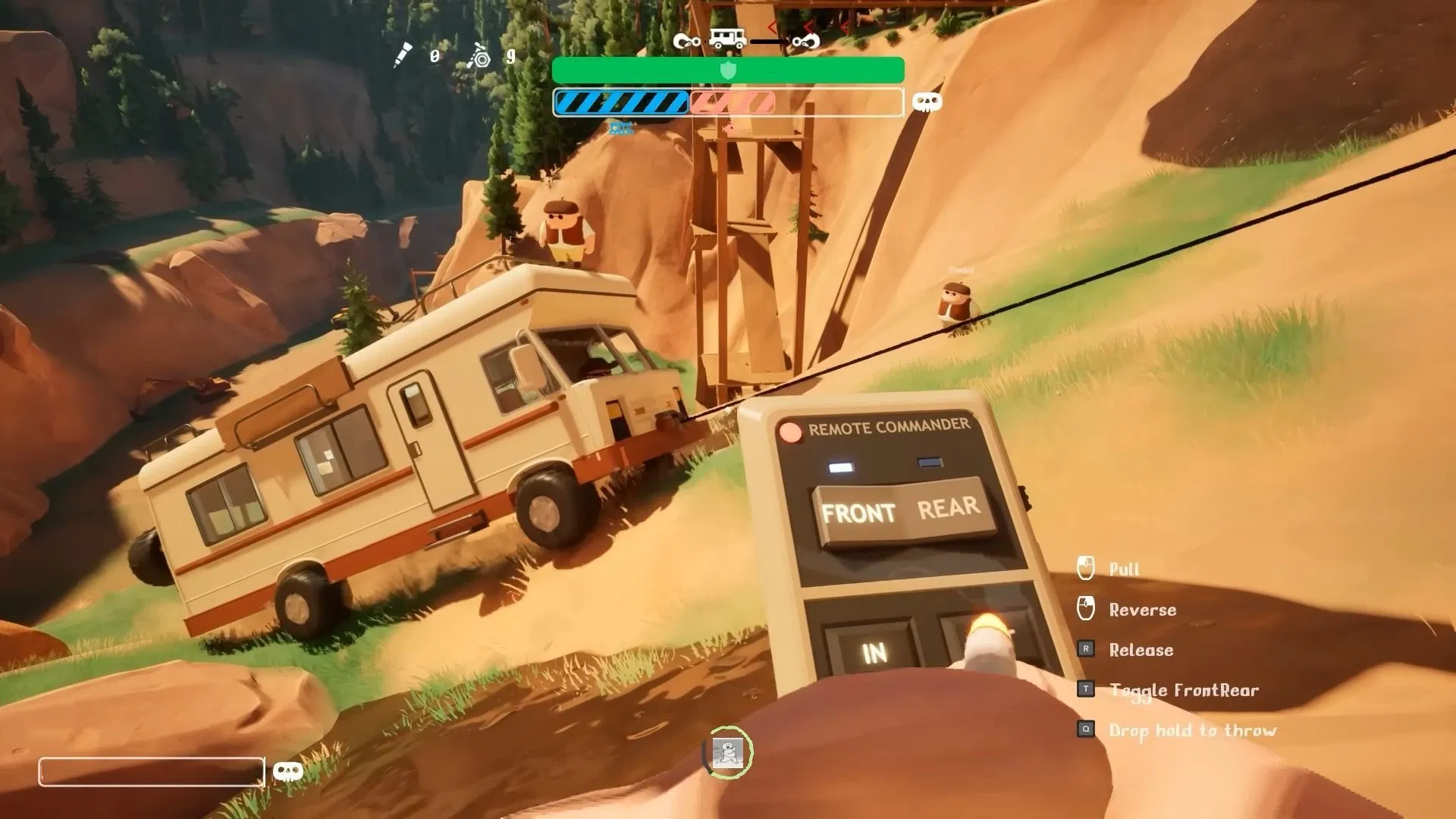 How to use winch in RV There Yet