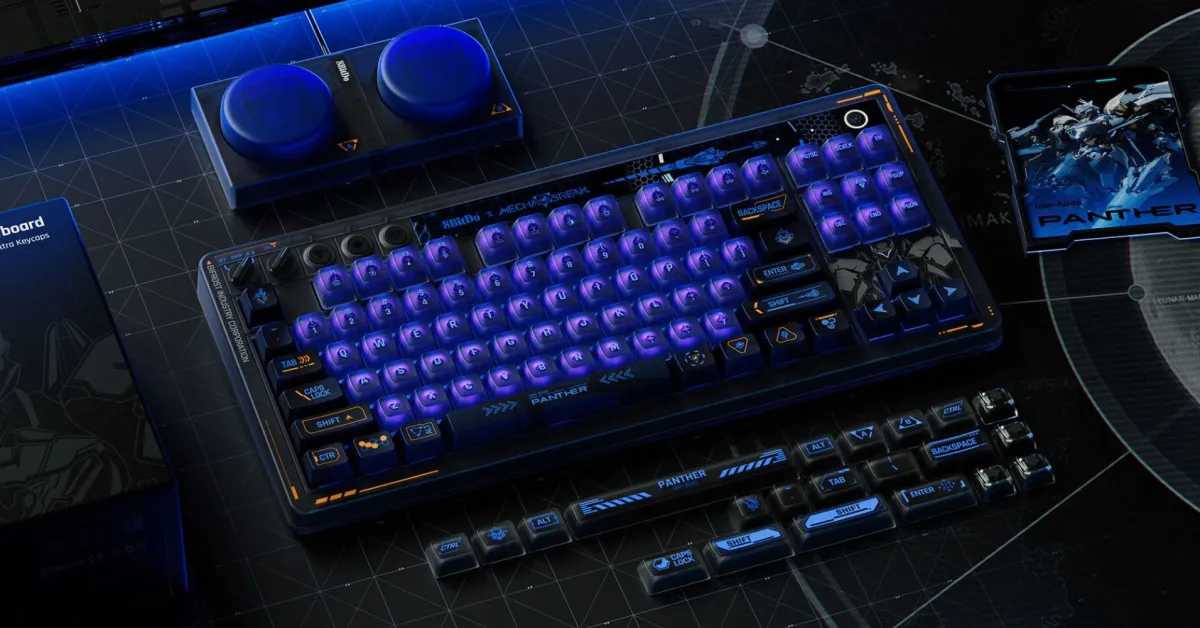 8BitDo’s Mecha BREAK Retro 87 TKL mechanical keyboard with Super Buttons hits new $70 all-time low (42% off)