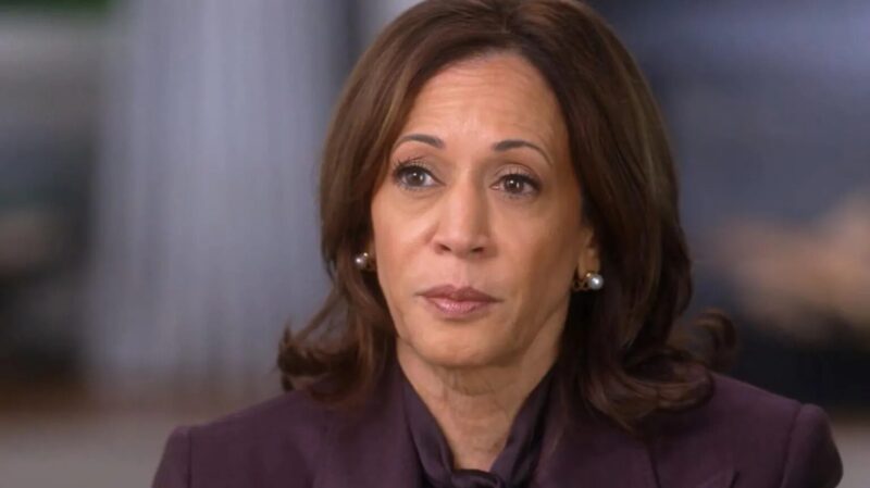 Harris expresses concern she did not ask Biden not to run