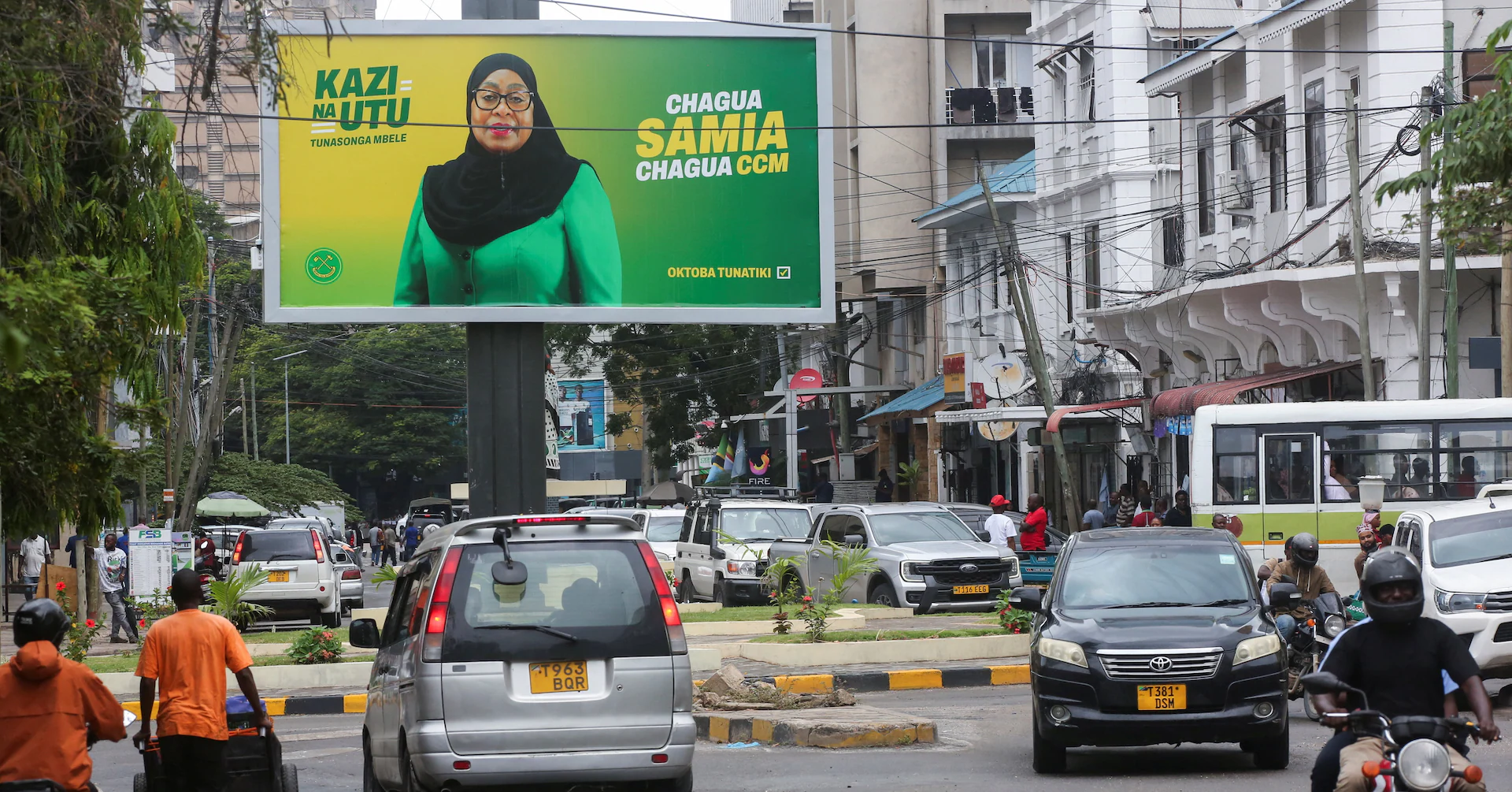 Hassan expected to retain Tanzania's presidency as main opponents barred