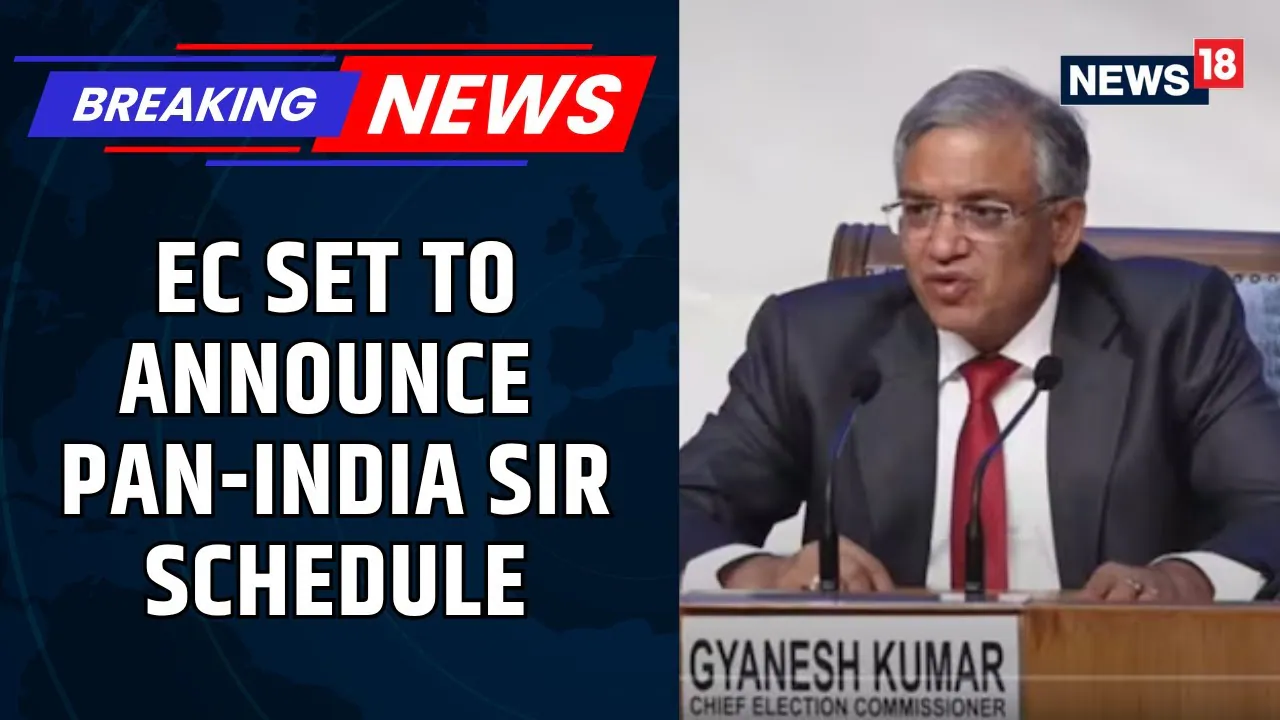 The Election Commission Is Set To Announce The Pan-India SIR Schedule Shortly | EC | News18