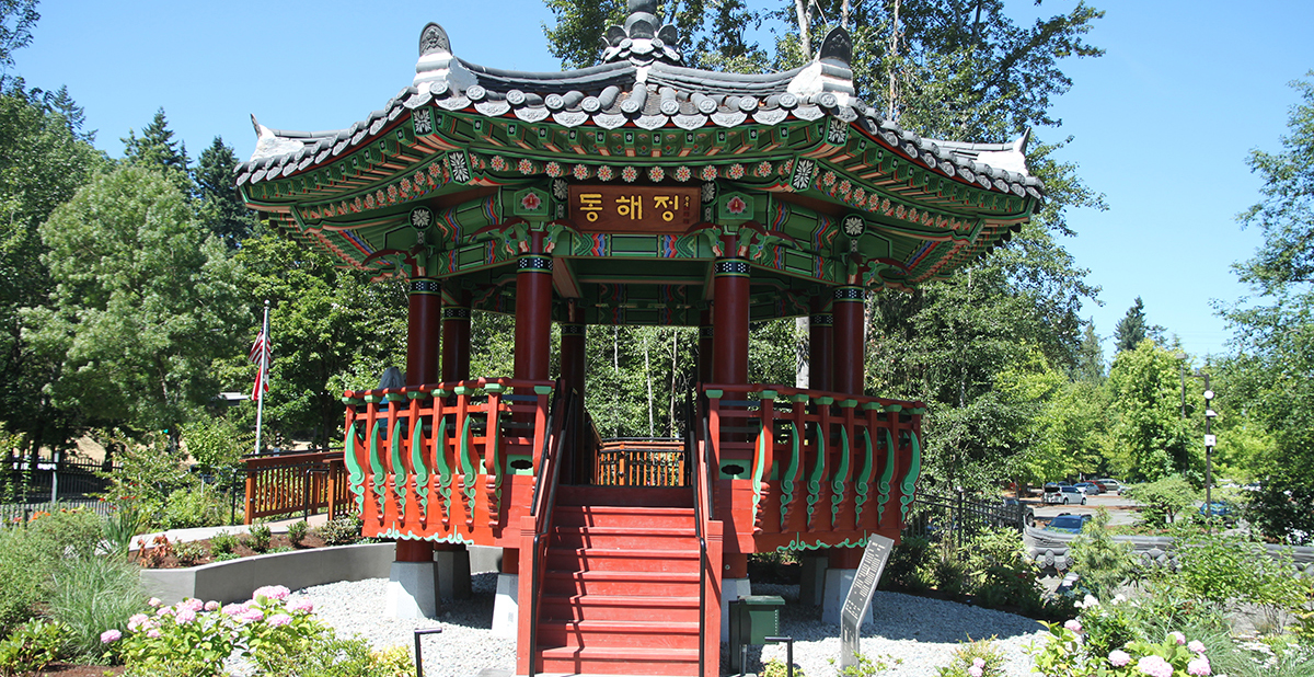 A symbol of unity: Federal Way’s first Korean garden blooms