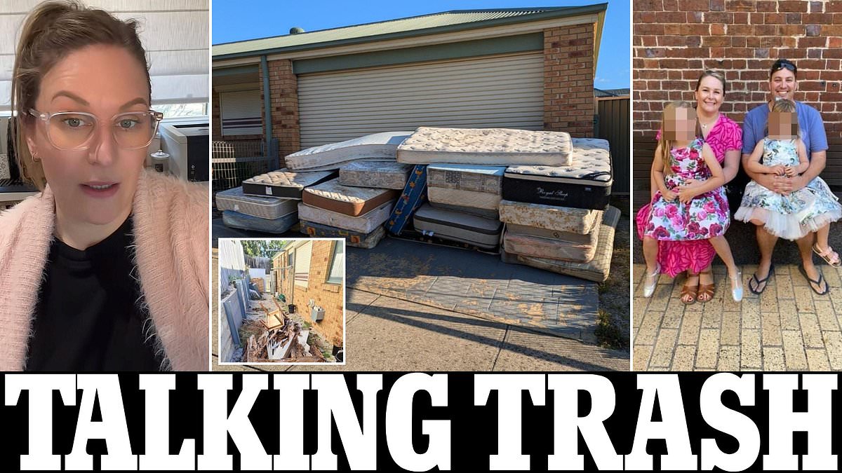 She left a bad review - then 26 dirty mattresses appeared on their driveway. Now the Aussie family could lose their home