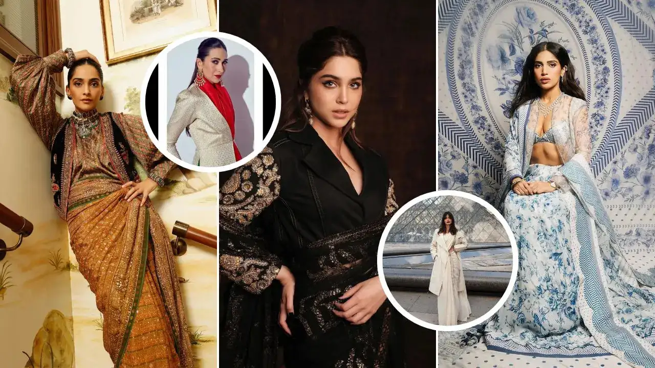 From Sonam Kapoor To Bhumi Pednekar: 5 Celebs Show Us How To Wear The Jacket-Saree Combo This Wedding Season