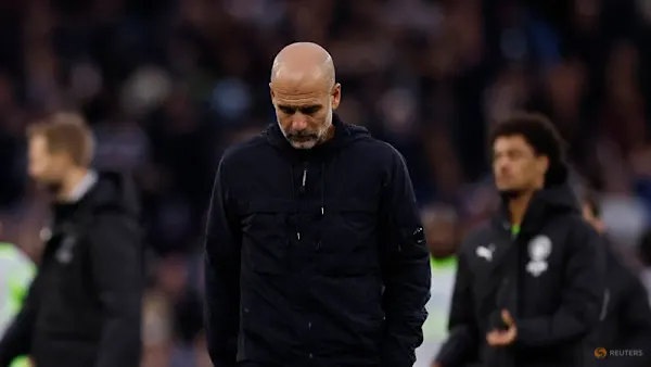 Guardiola satisfied with Man City's performance despite loss at Villa