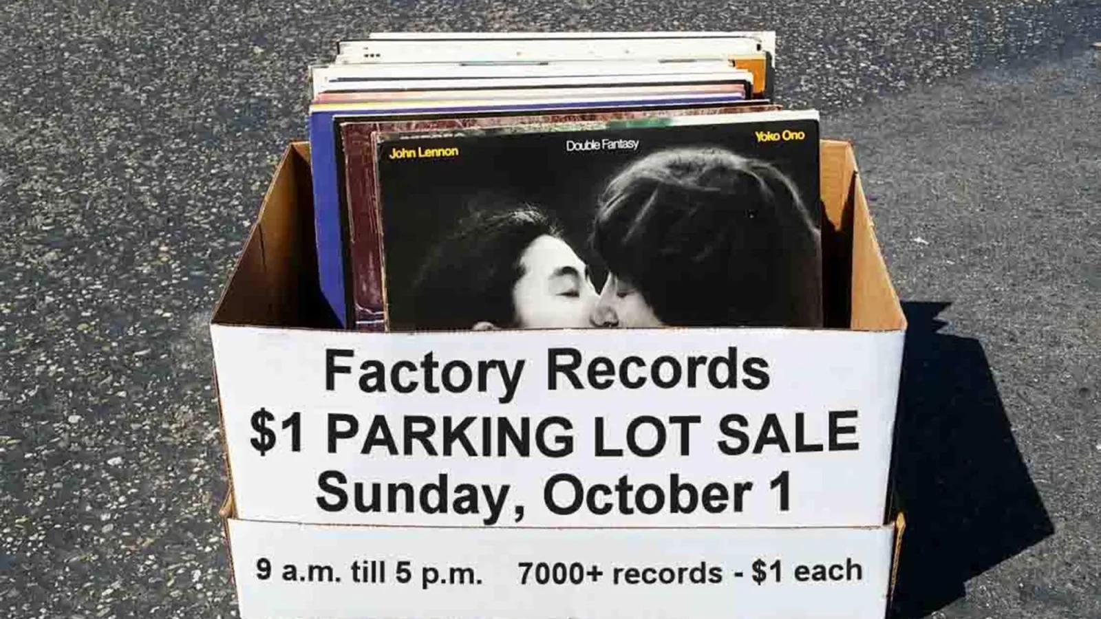 Status Update: Factory Records hosting annual sale in early November