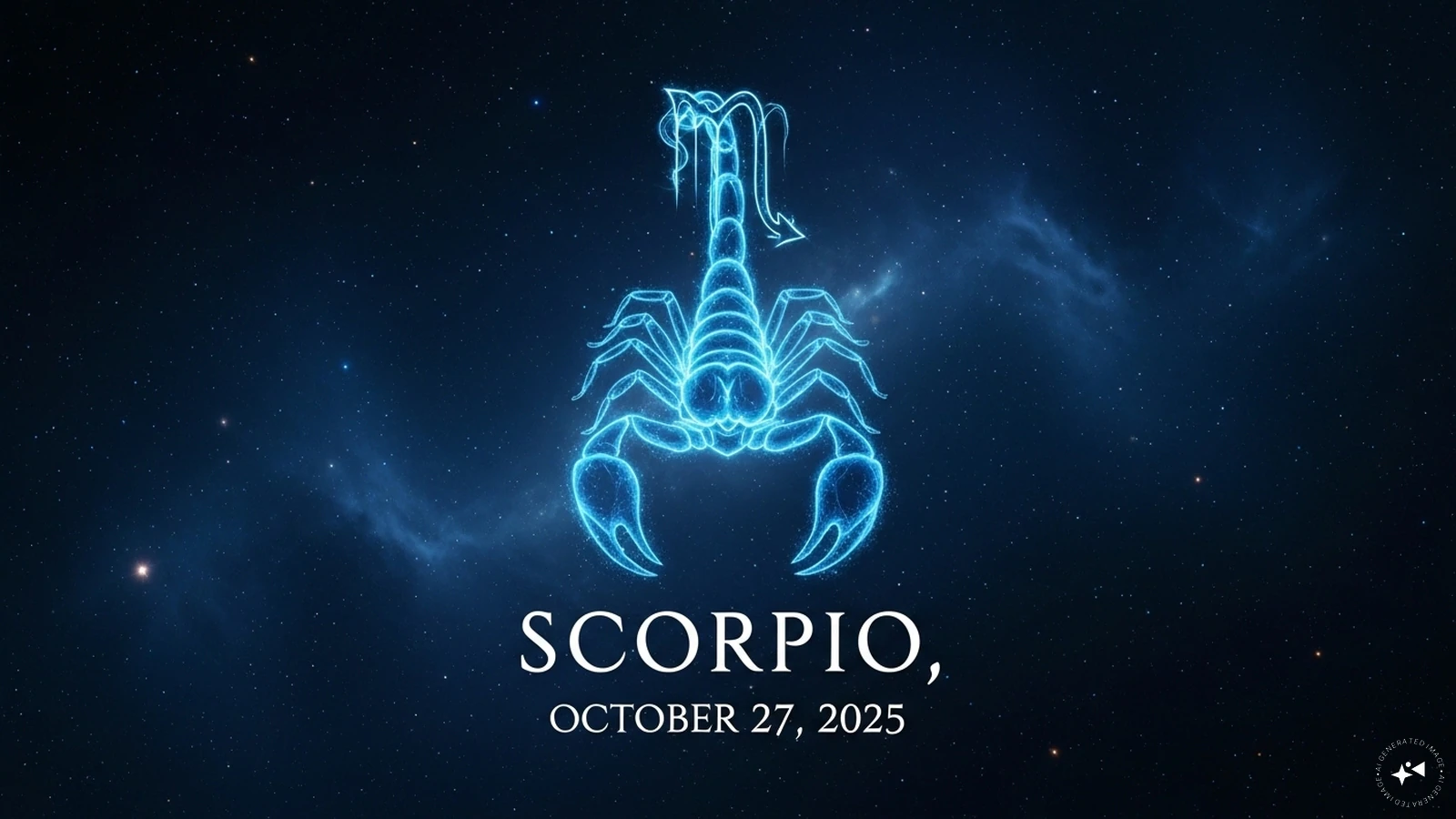 Scorpio Horoscope Today, October 27, 2025