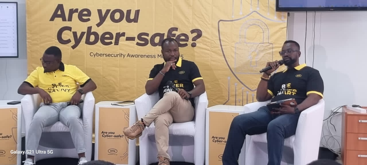 MTN staff in Western region urged to stay cyber vigilant during cybersecurity awareness month