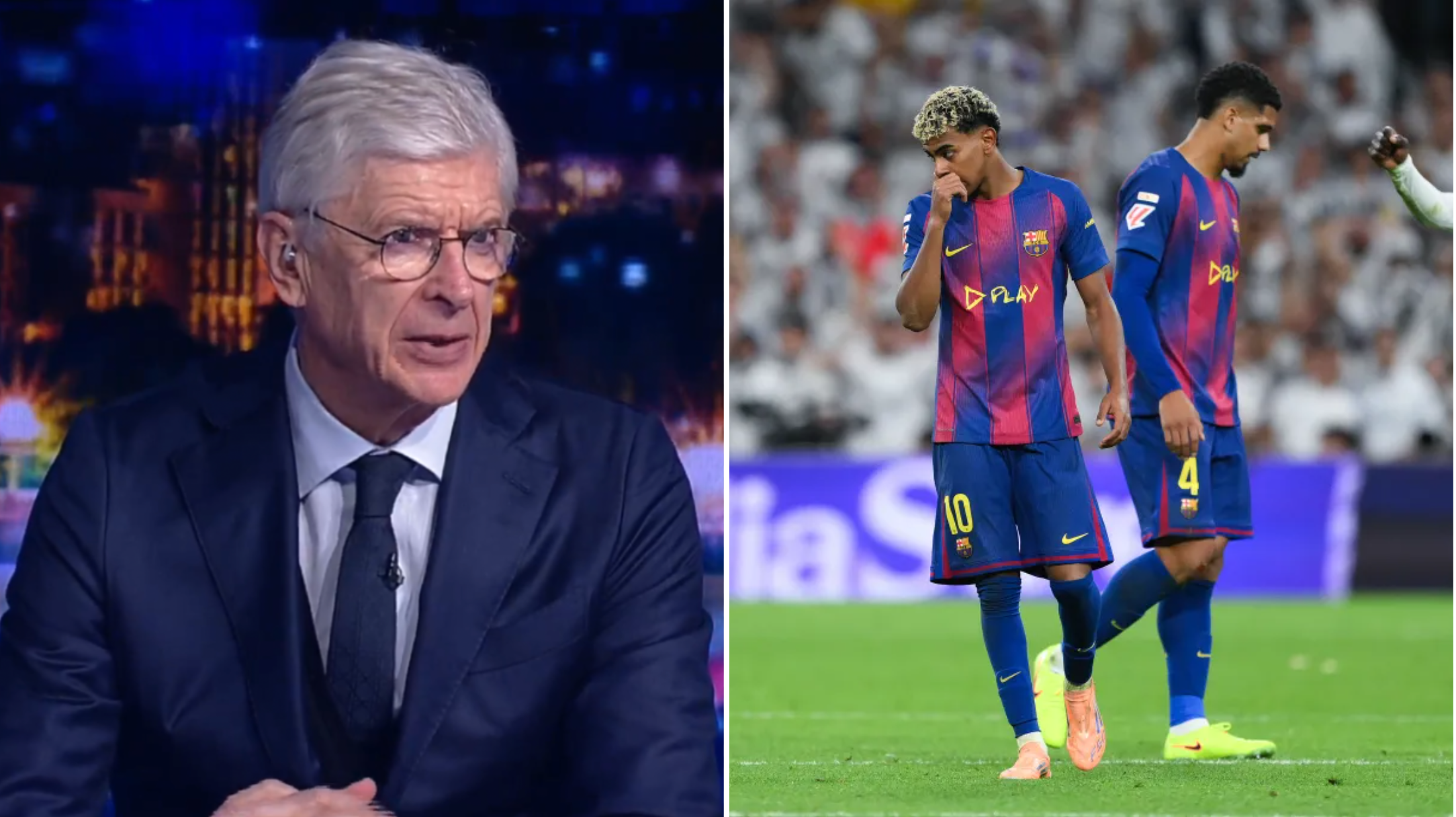 ‘Men against boys’ – Arsene Wenger slams ‘toothless’ Barcelona after Real Madrid defeat