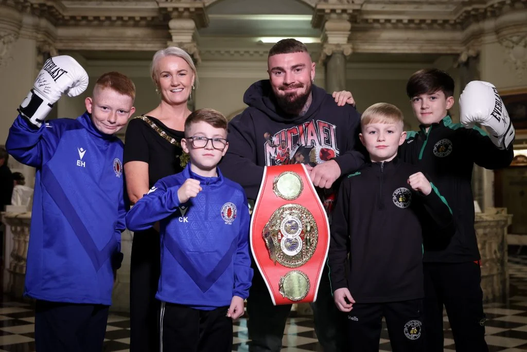 Lewis Crocker and his Amateur Clubs Honoured By Belfast City Council