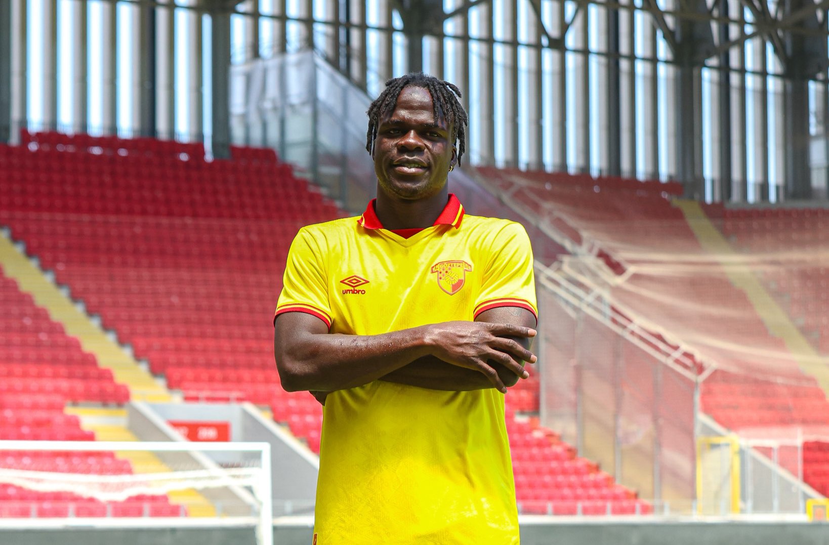 Turkey: Olaitan apologizes to Goztepe fans for exhanging shirts with Osimhen