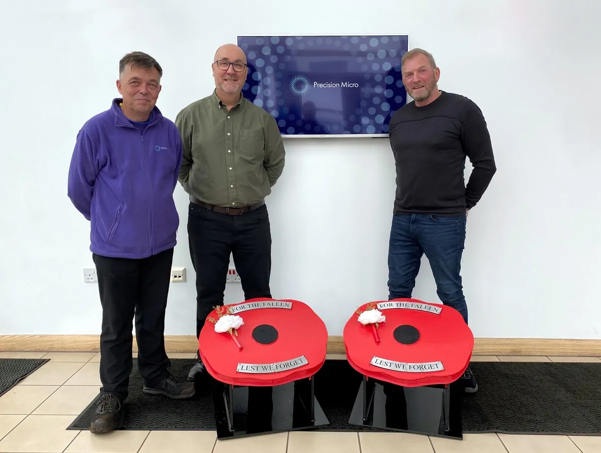 Local businesses unite to create Remembrance memorial for VE Day