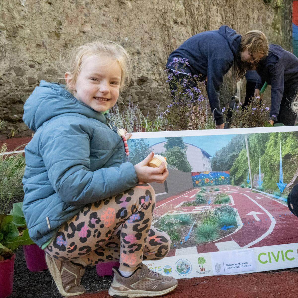 Planting of rain gardens at Cork Railway Park hailed as an example to others