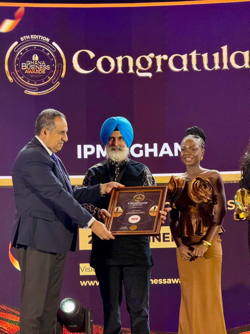 IPMC named Technology Group of the Year at Ghana Business Awards 2025