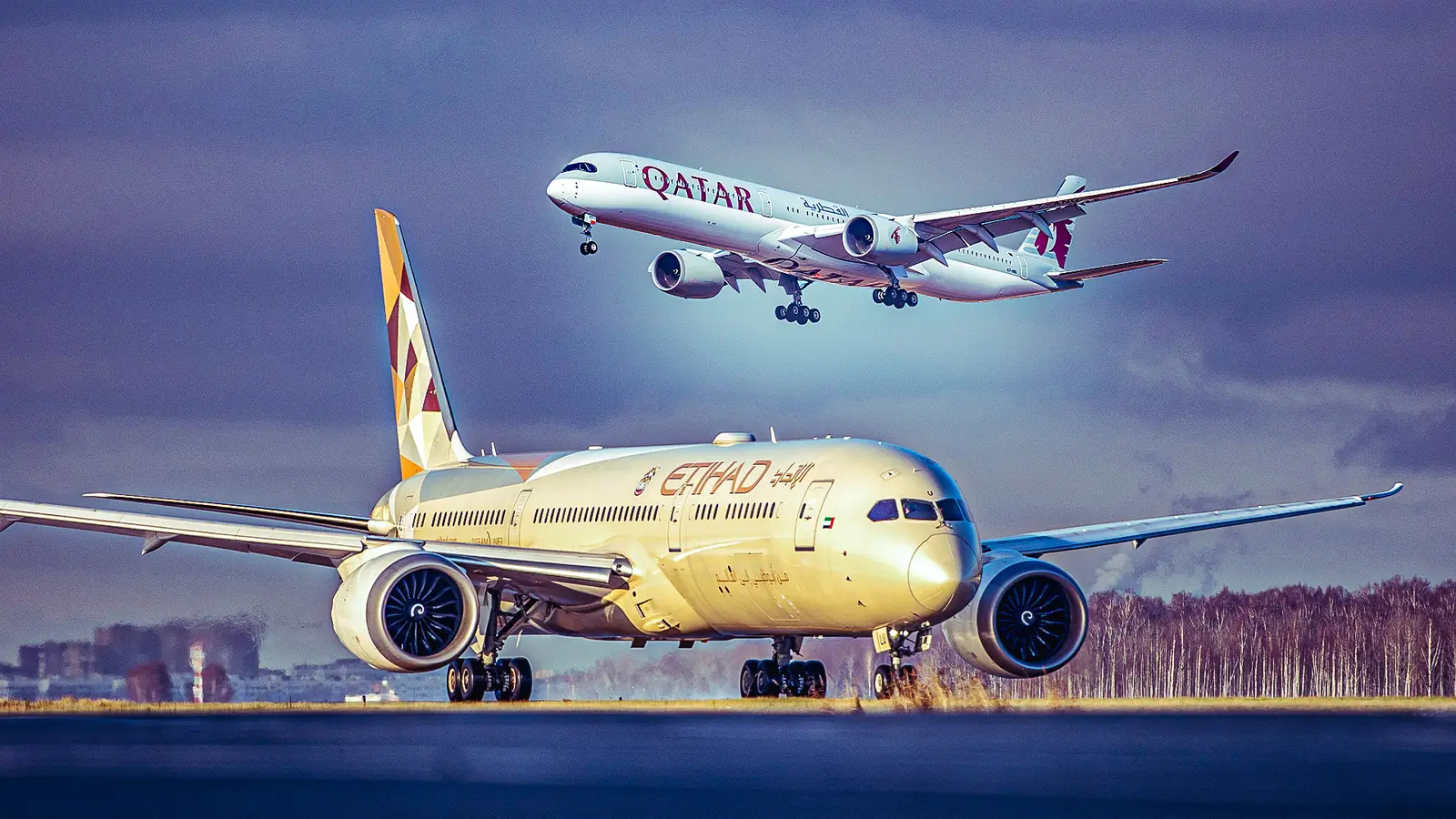 Qatar Airways Vs. Etihad: Which Carrier Wins With Its Widebody Fleet?