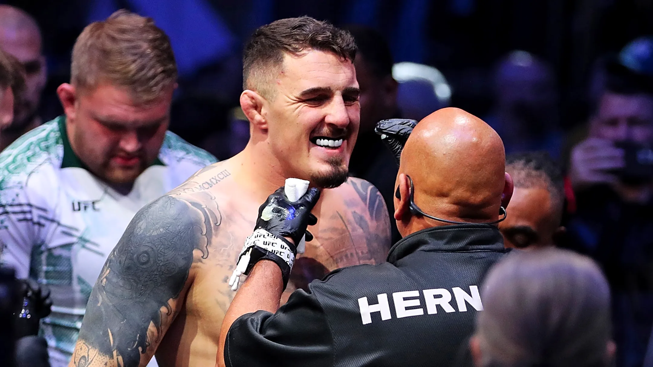 Tom Aspinall’s former rival and world champion claims he ‘quit’ amid UFC 321 controversy