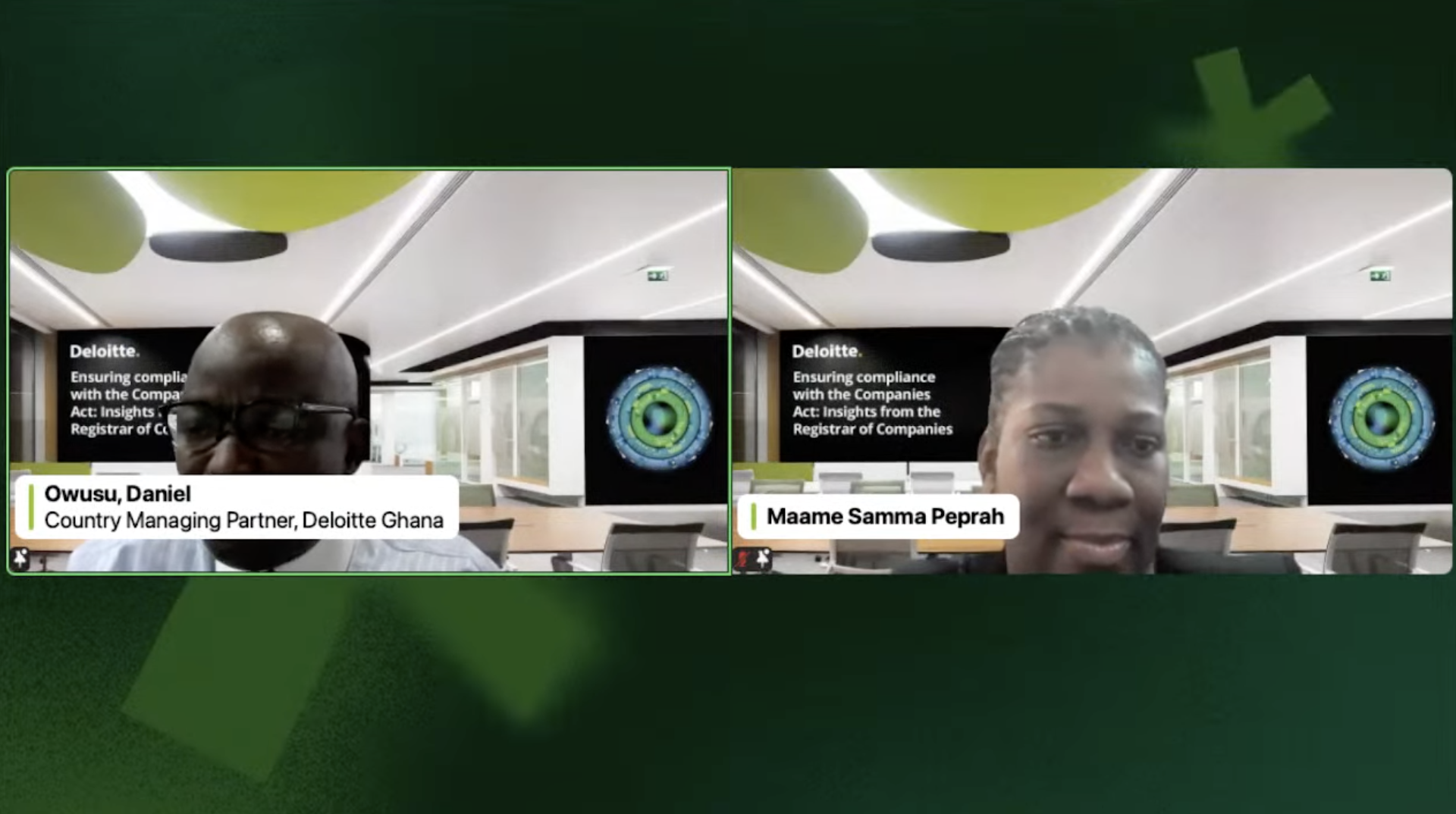 Deloitte, other professional institutions are key partners in promoting compliance, others – Ag Registrar of ORC