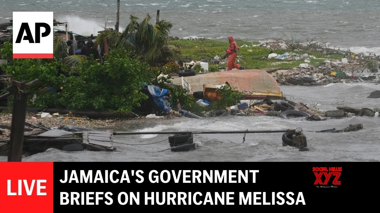LIVE: Jamaica’s government briefs on Hurricane Melissa (Video)
