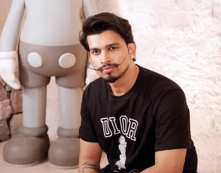 Anshul Garg says his signature moustache is part of his Rajasthani identity