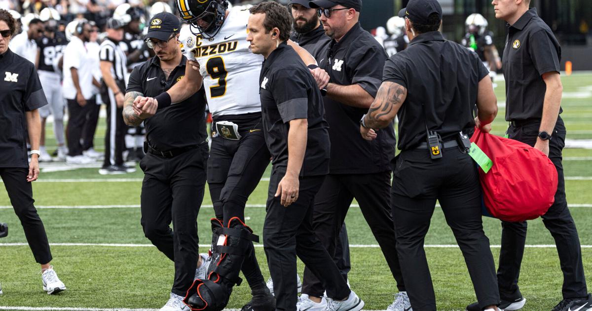 Mizzou quarterback Beau Pribula tears ankle ligaments, unlikely to return in 2025