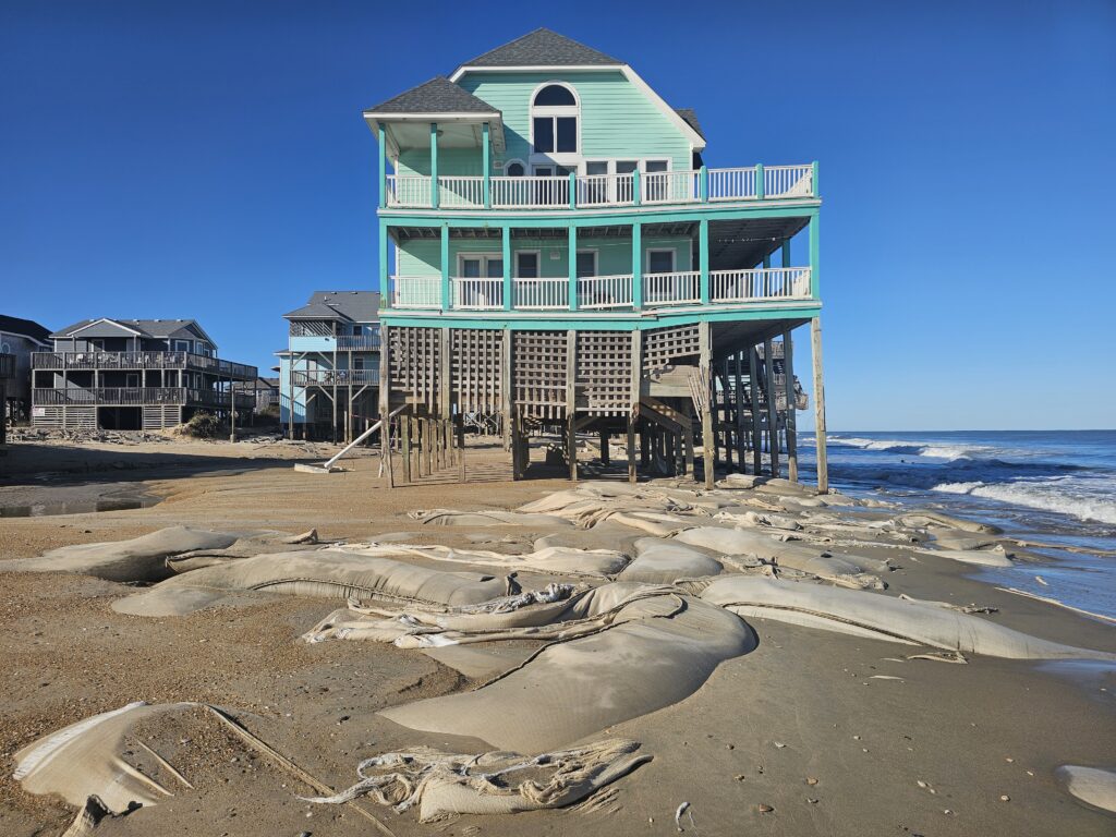 In the Outer Banks, 12 Homes Have Collapsed Into the Sea Since September