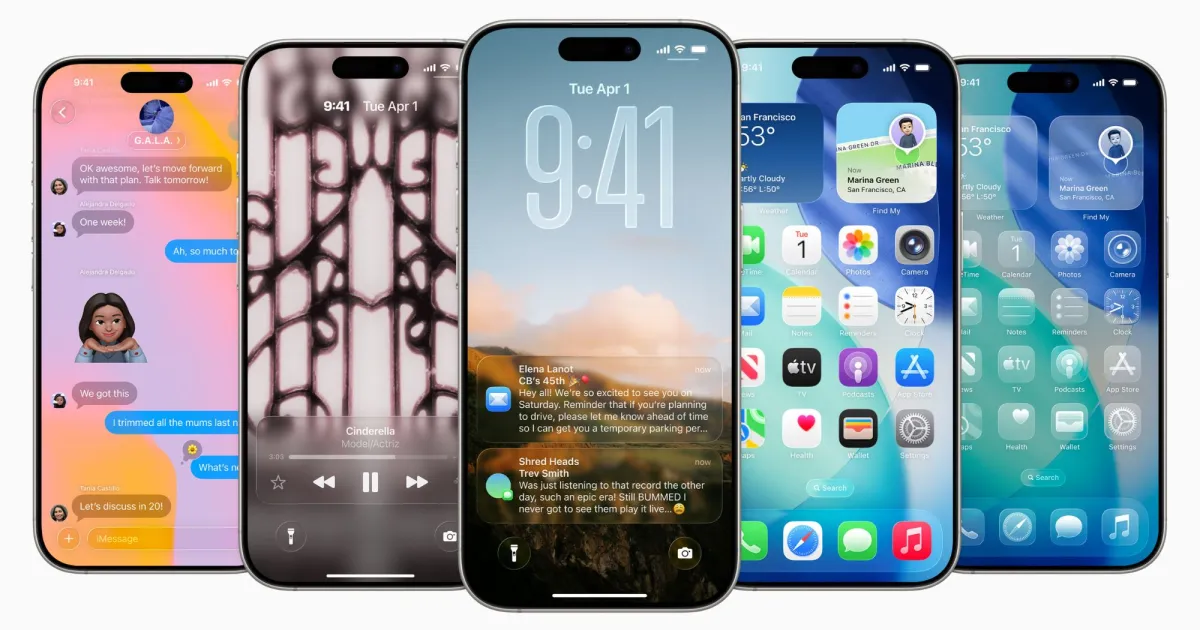 iOS 26.1 RC introduces tinted Liquid Glass, camera swipe toggle, and new AI features