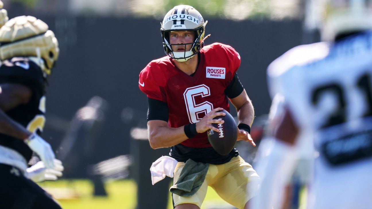 Saints QB1 or not, Tyler Shough believes in his NFL future
