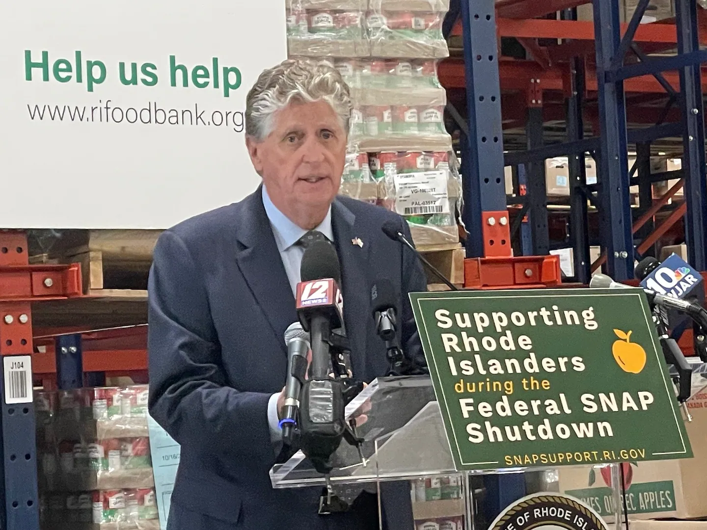 R.I. Governor McKee declares emergency amid food stamp crisis