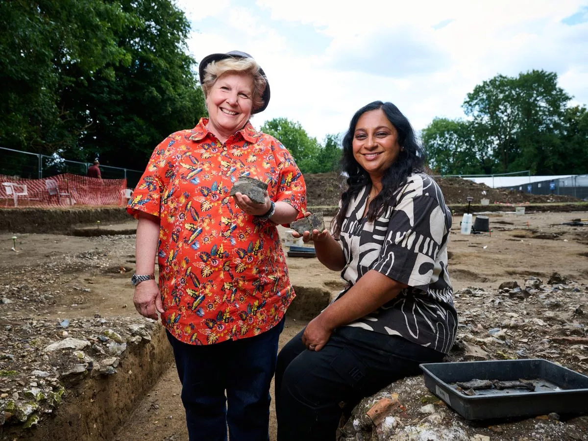 TV star bursts into tears as she discovers teenager's remains in new show