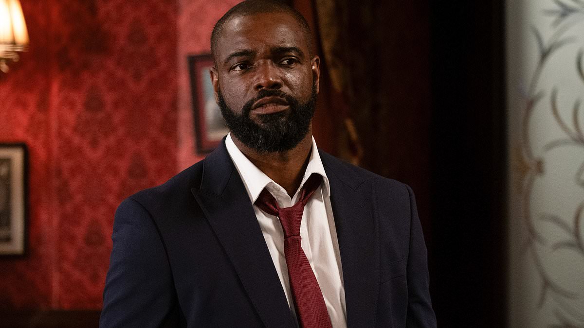 EastEnders star Micah Balfour 'is axed as he films his final scenes' after just 18 months on the soap