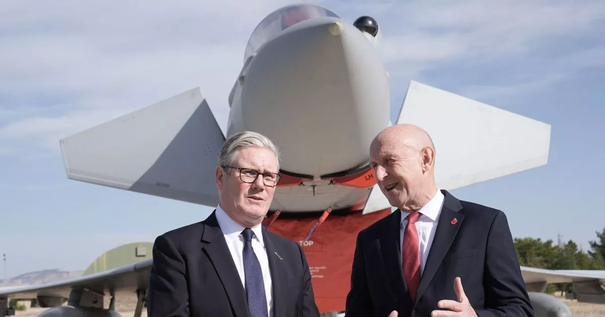 BREAKING: Keir Starmer signs major Typhoon fighter jet deal with Turkey