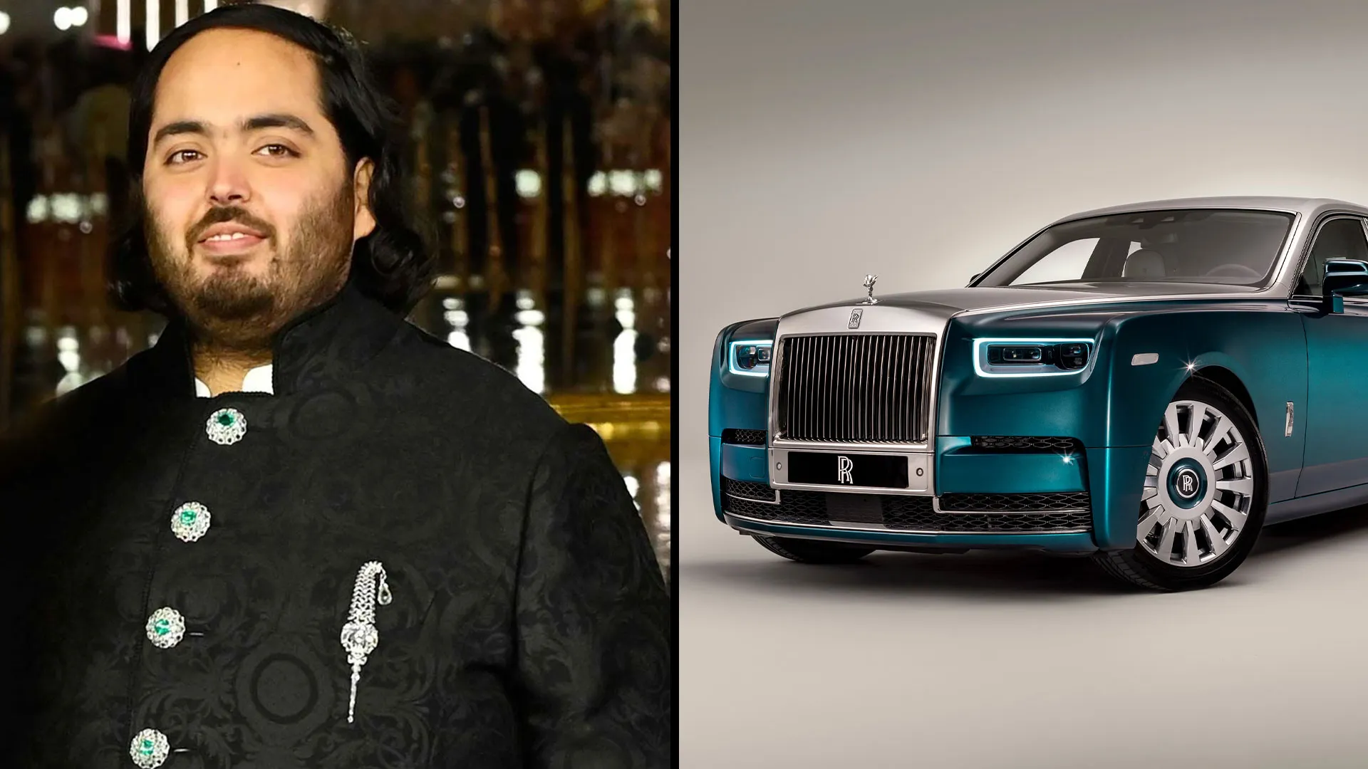 Anant Ambani adds a stunning Rolls-Royce Phantom worth Rs 10.5 Crore to his luxury car collection