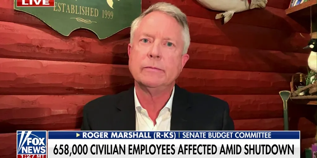 We've almost got Chuck Schumer where we want him, says Sen. Roger Marshall