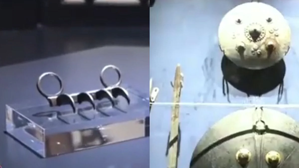 Kolhapur Hosts ‘Shivshastra Shaurya Gatha’ Exhibition Featuring Chhatrapati Shivaji Maharaj’s Iconic Wagh Nakh & Maratha-Era Weapons