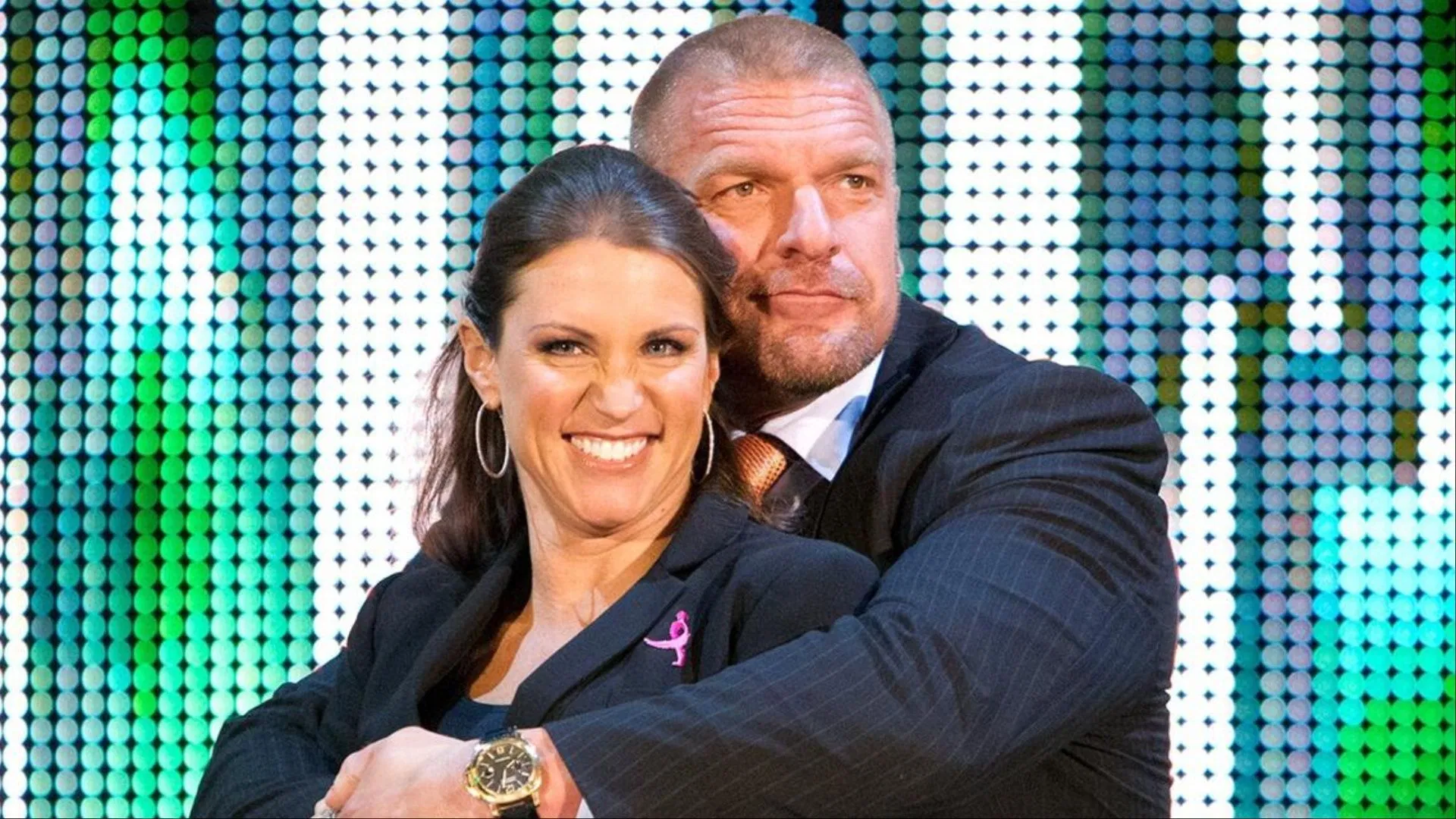 Congratulations to WWE power couple Triple H and Stephanie McMahon