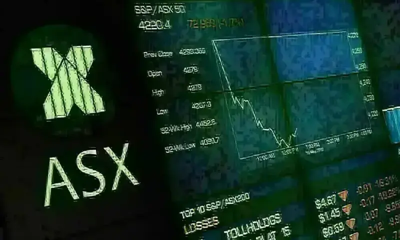 Australian shares fall as CSL hits seven-year low, gains in banks limit decline