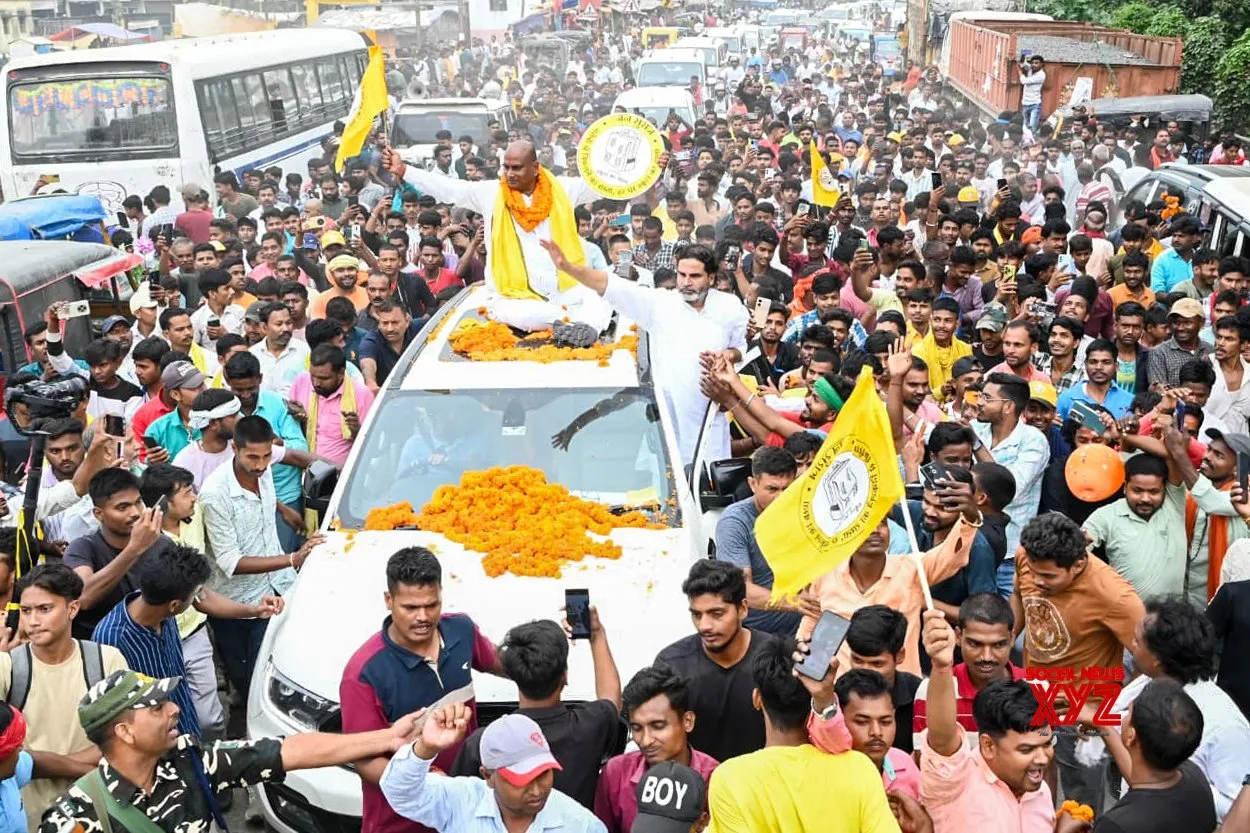 Madhepura: Prashant Kishor Holds Roadshow #Gallery