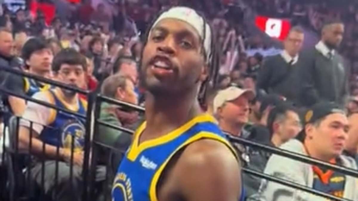 NBA 'Karen' savaged by fans for calling security on Warriors star who cursed at him in front of his son