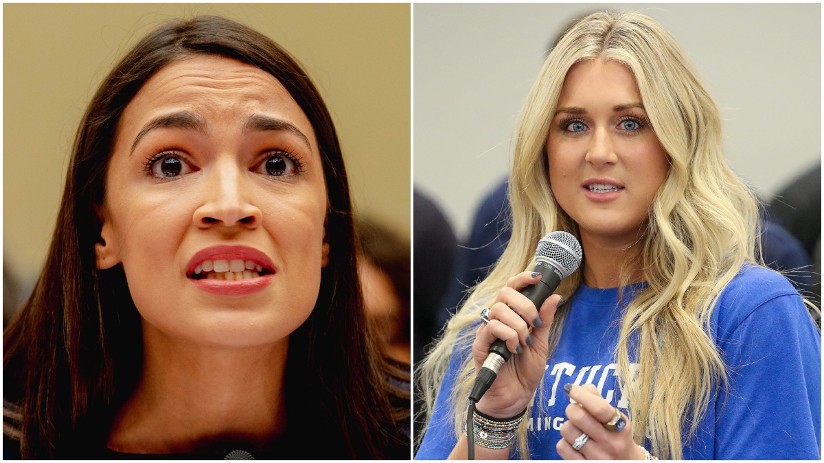 AOC Mocks Riley Gaines Over NCAA Swimming Career; Gaines Claps Back