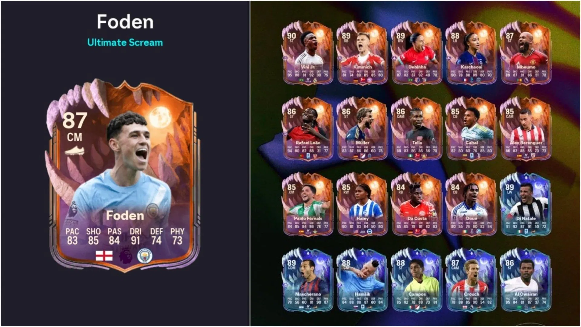 EA FC 26 Phil Foden Ultimate Scream SBC: All tasks and cheapest solutions
