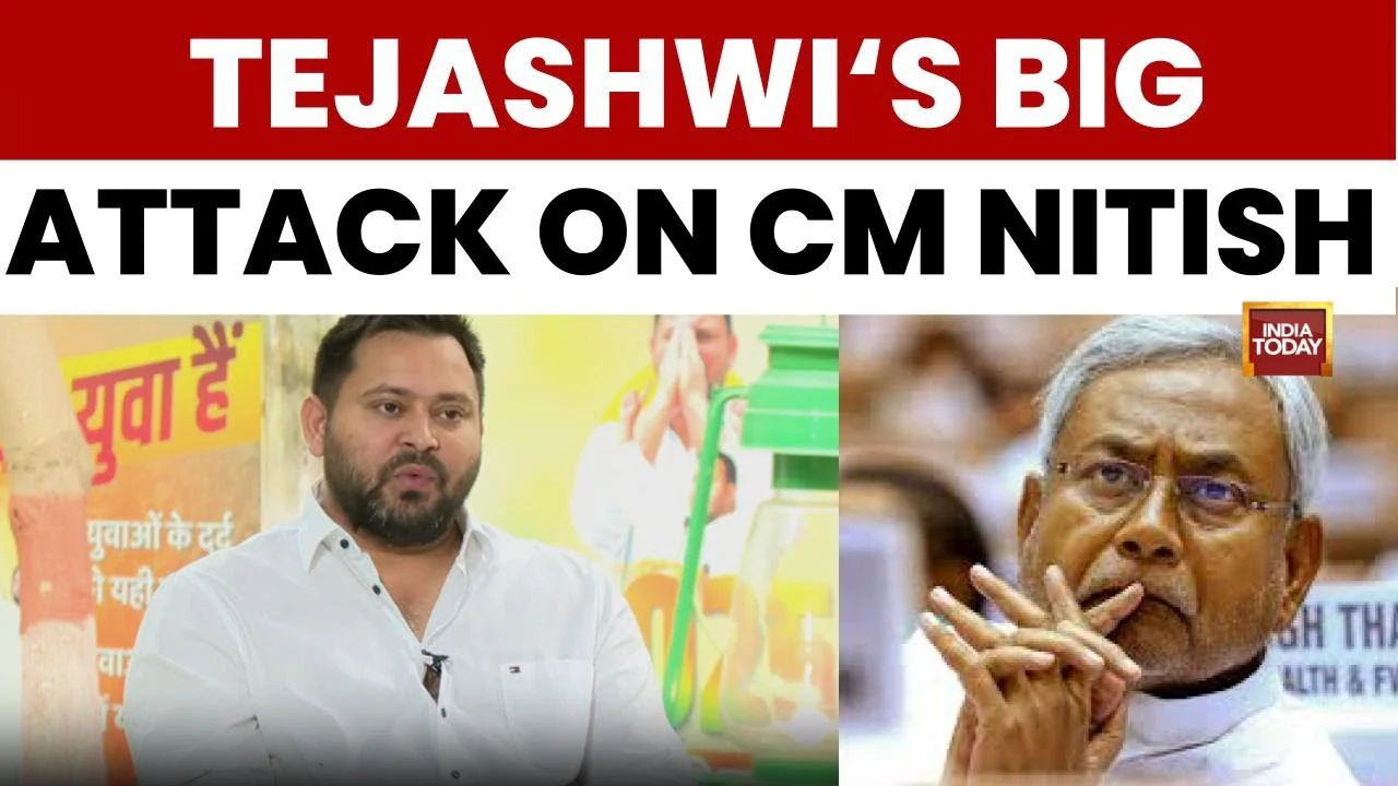 Tejashwi Yadav's All-Out Attack: Slams BJP on Bihar Crime, Jobs, & Reservation Politics