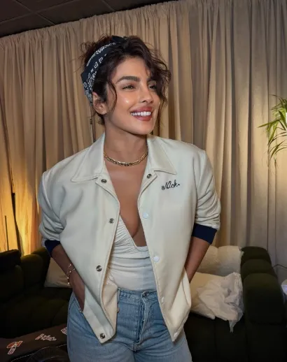 Priyanka Chopra’s daughter Malti Marie steals the show as they join Nick Jonas on his music tour