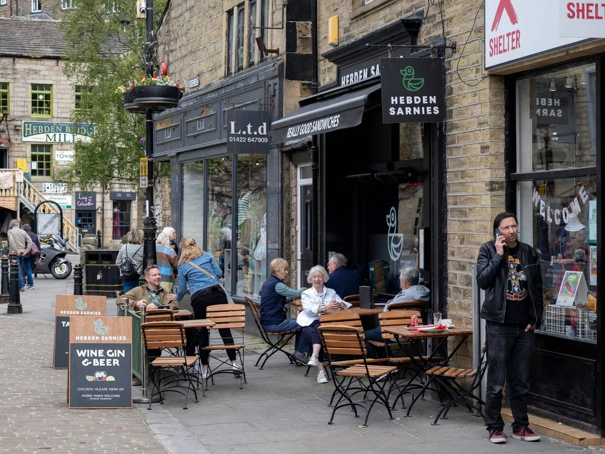 Pretty town on the edge of Greater Manchester where locals are 'sick' of tourists