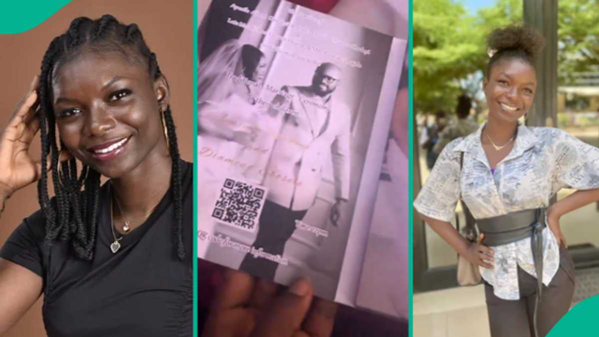 You won’t believe what a lady found inside wedding program of event in Lagos