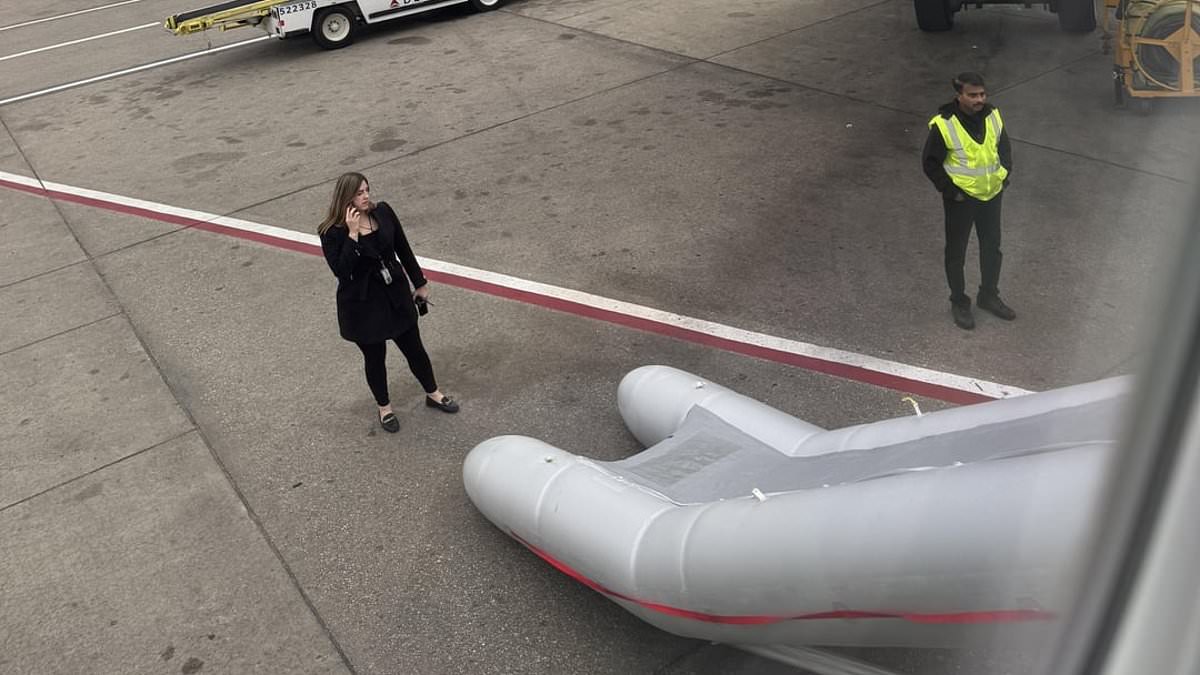 Delta flight delayed for hours after veteran flight attendant made bizarre emergency slide mistake