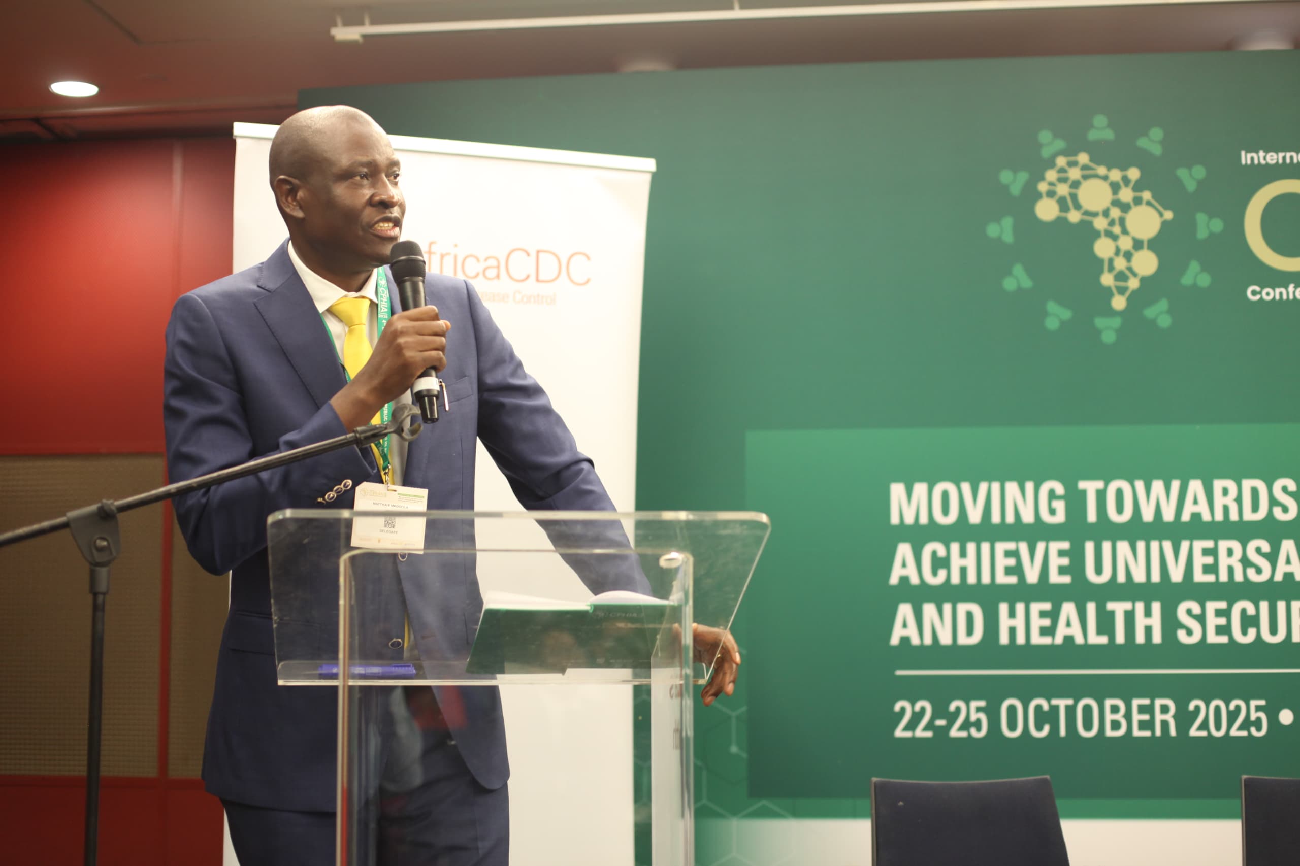 Dei Biopharma’s chief Dr Magoola announces Ebola, Mpox Vaccine patents at Africa CDC Conference in Durban