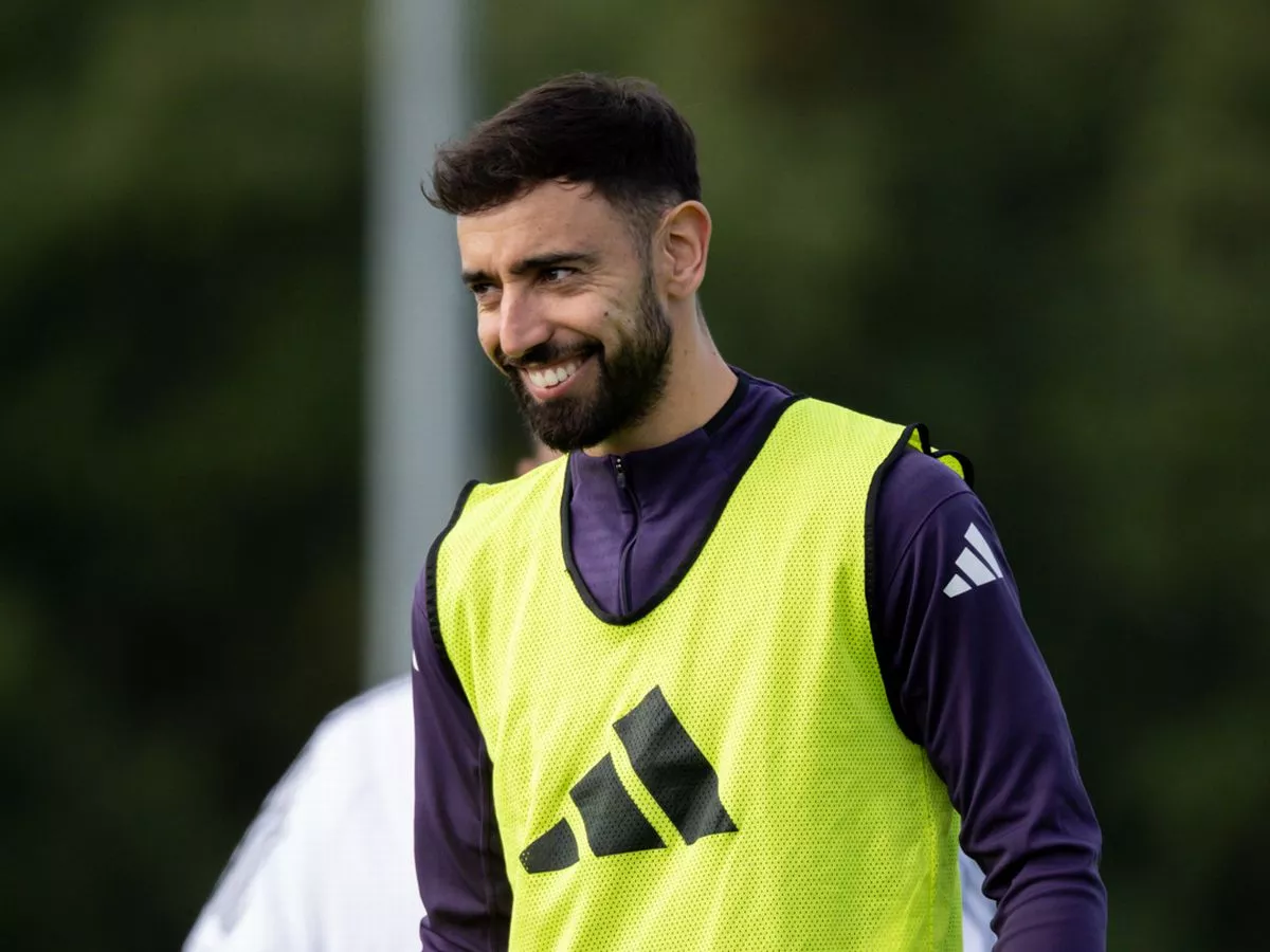 Bruno Fernandes behaviour in Man United training speaks volumes as teammate action taken