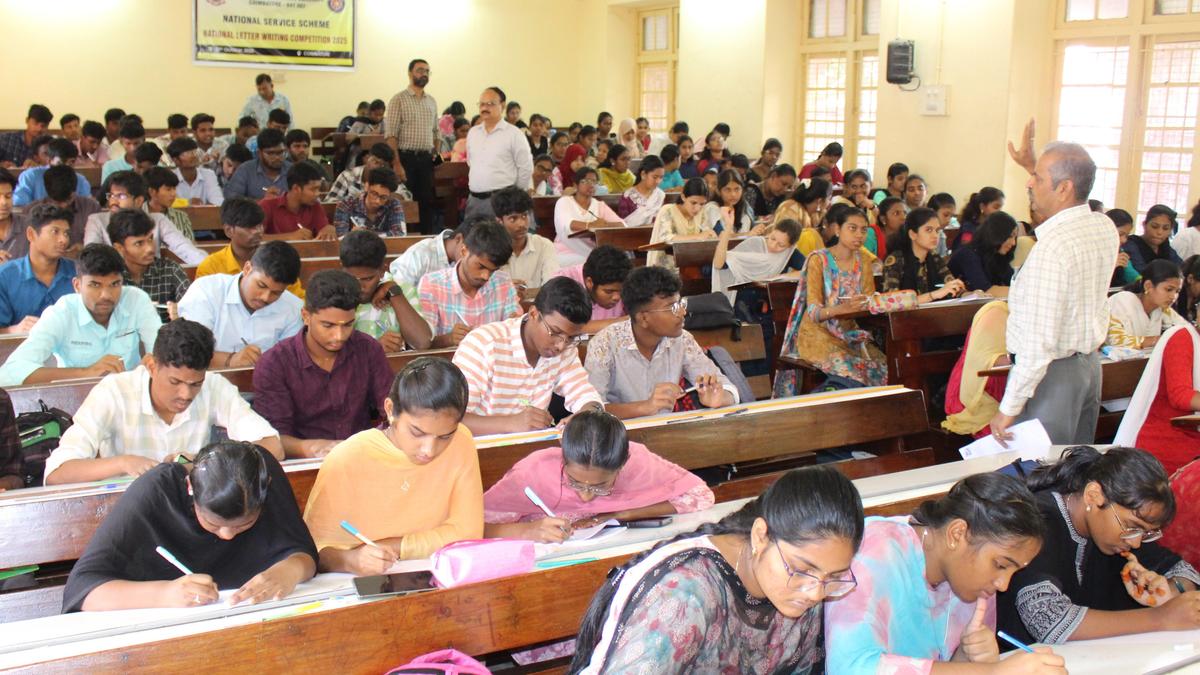Over 1,000 TNAU students take part in National Letter Writing Competition